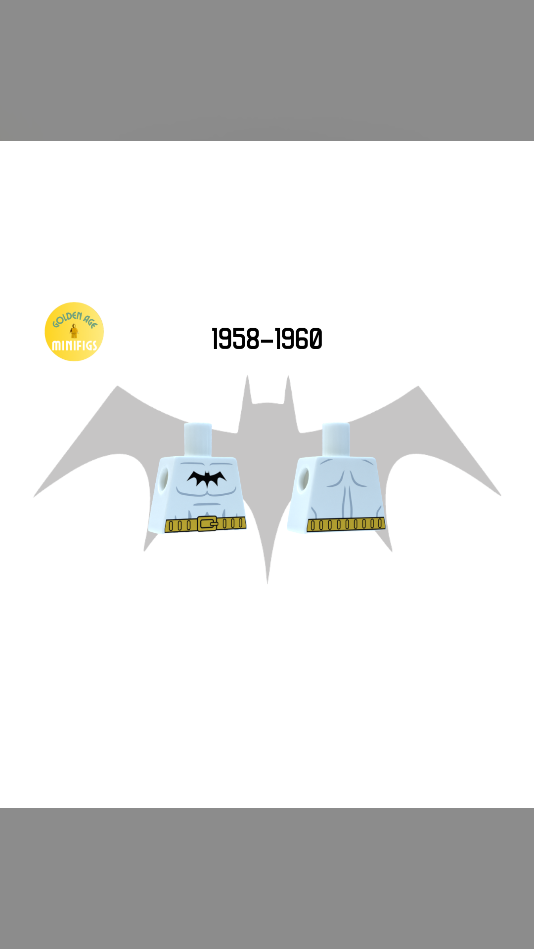 1958-1960 Bat Torso