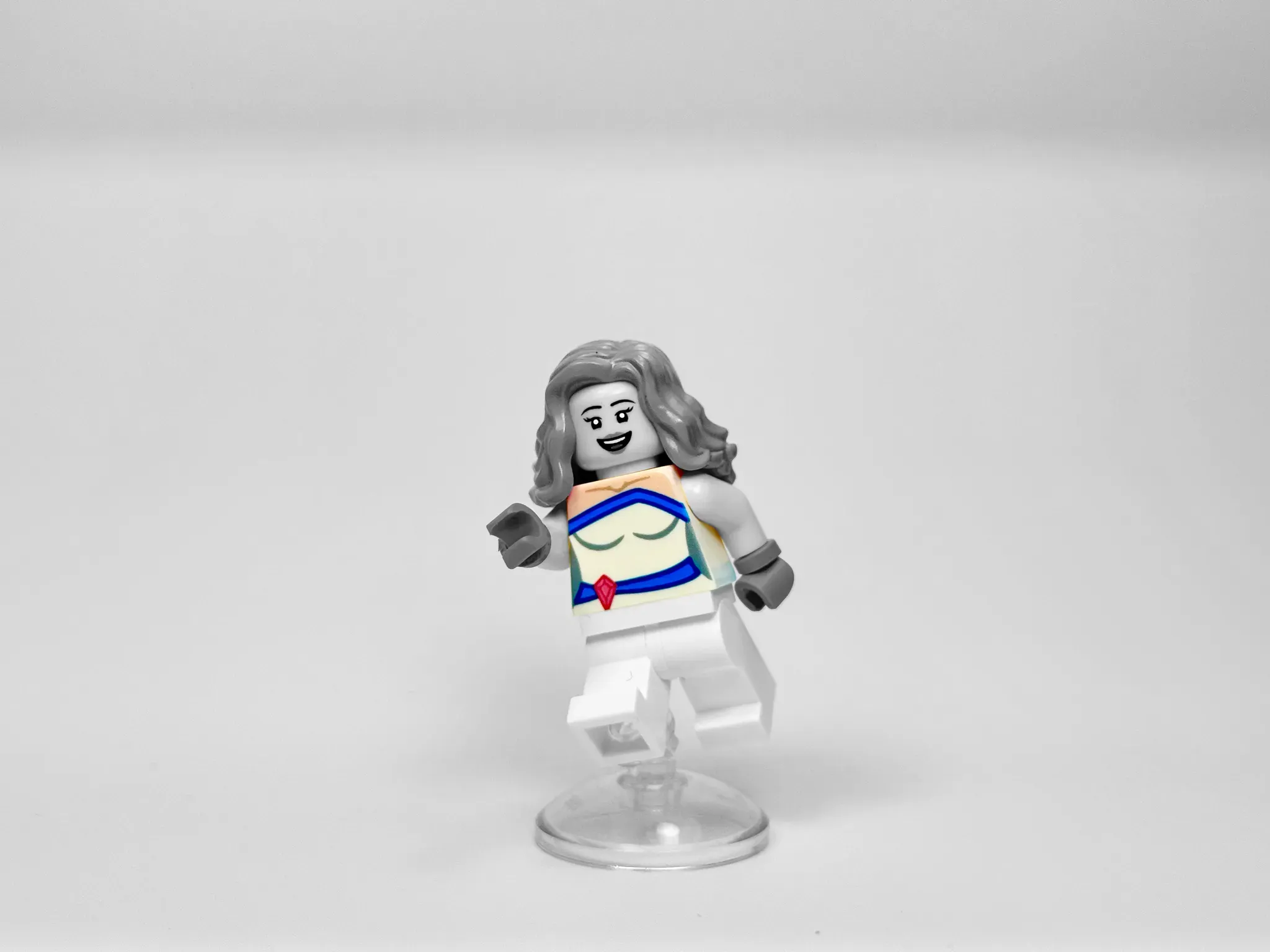 *TORSO ONLY* Bejeweled Detective UV Printed Torso - view 2
