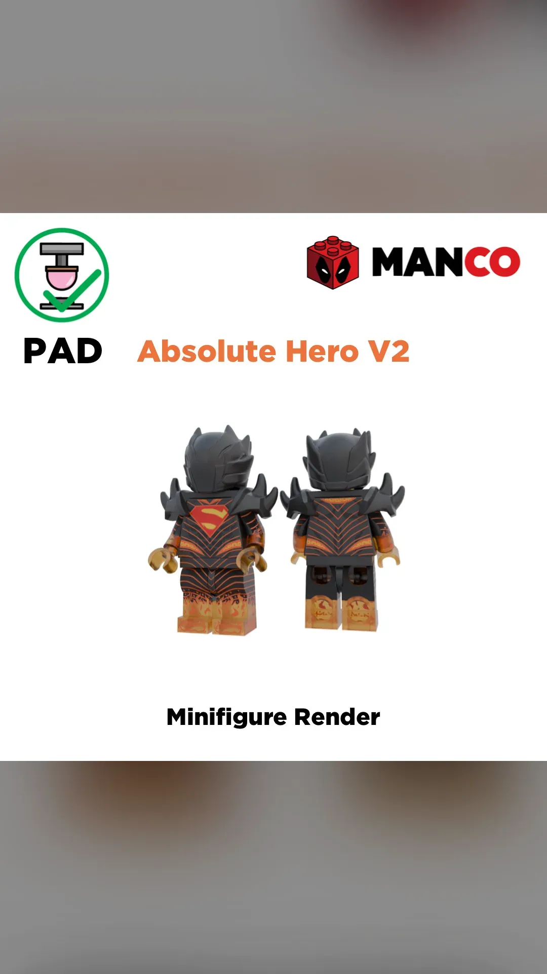 Absolute Hero Armored by Manco Bricks (PRE-ORDER)