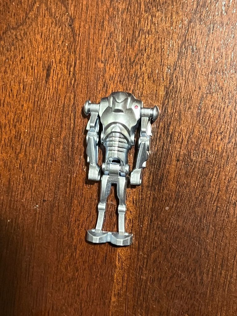 AmericanBricks Super Battle Droid (chrome blue)