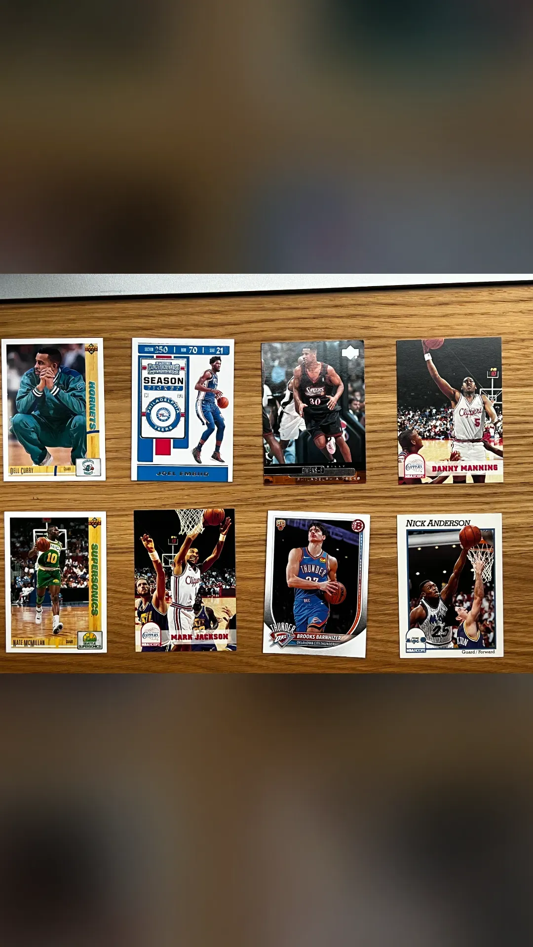 Basketball Card Lot / Deck – Michael Jordan, Chet Holmgren, Joel Embiid, Shaq, Anfernee Hardaway, 90s NBA + Modern Rookies - view 1