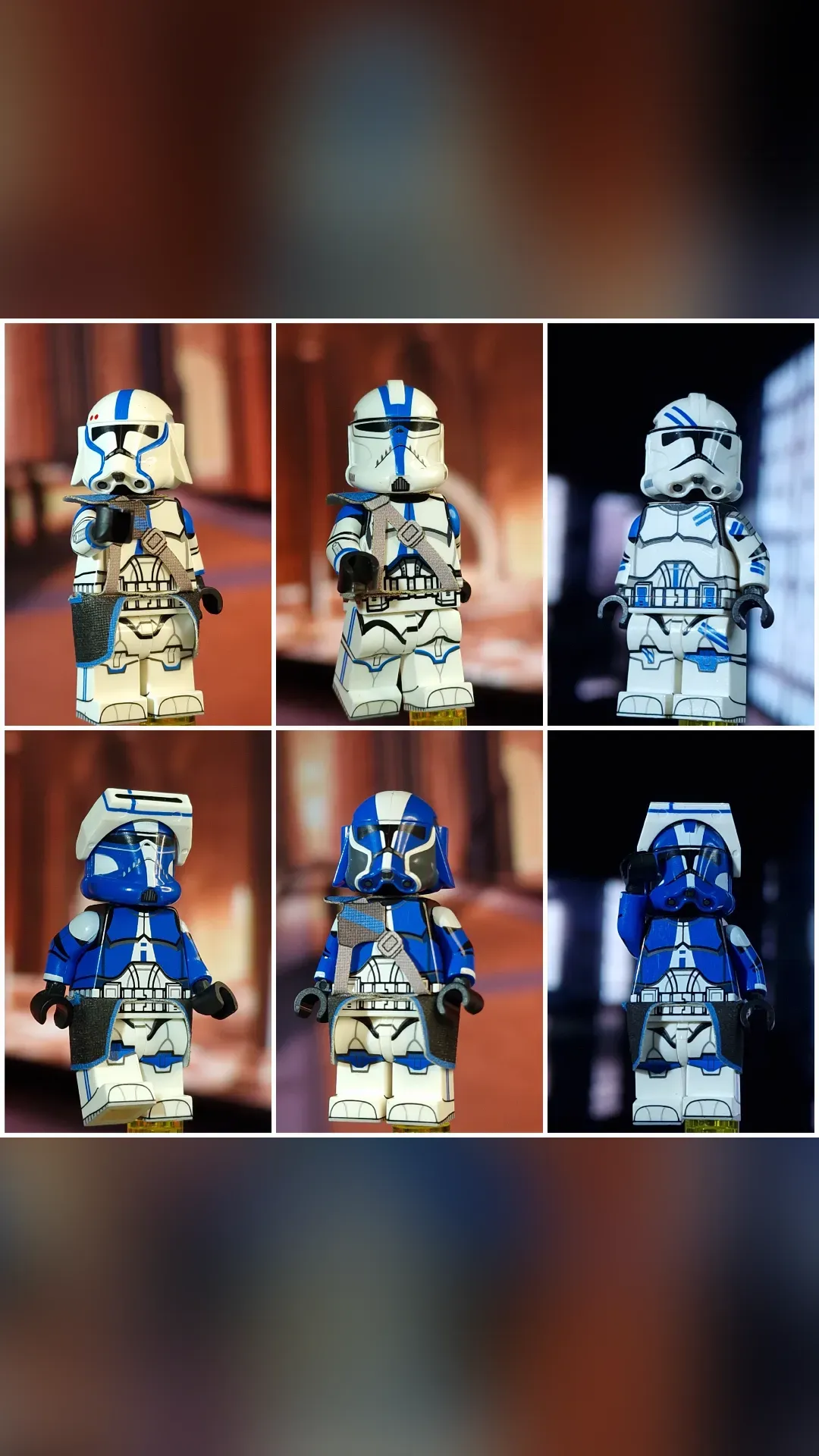 Blue Clone Troopers