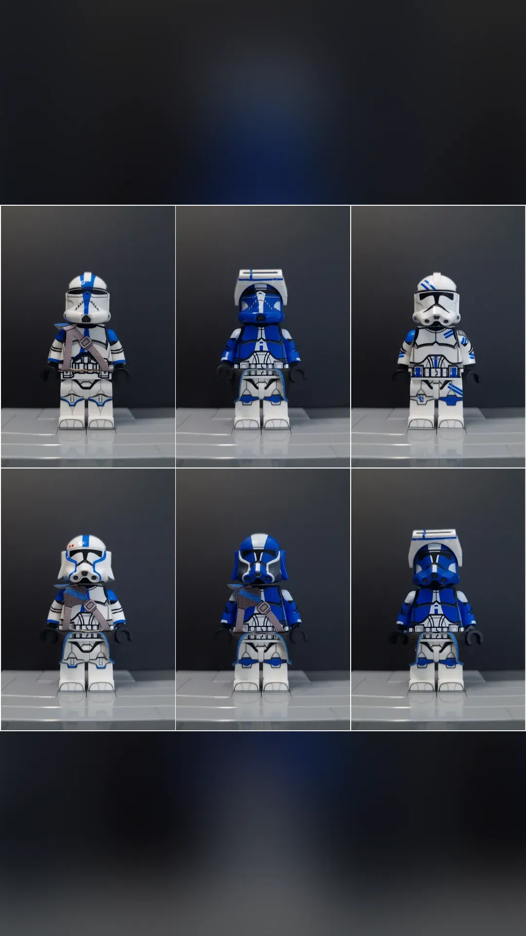 Blue Clone Troopers - view 2