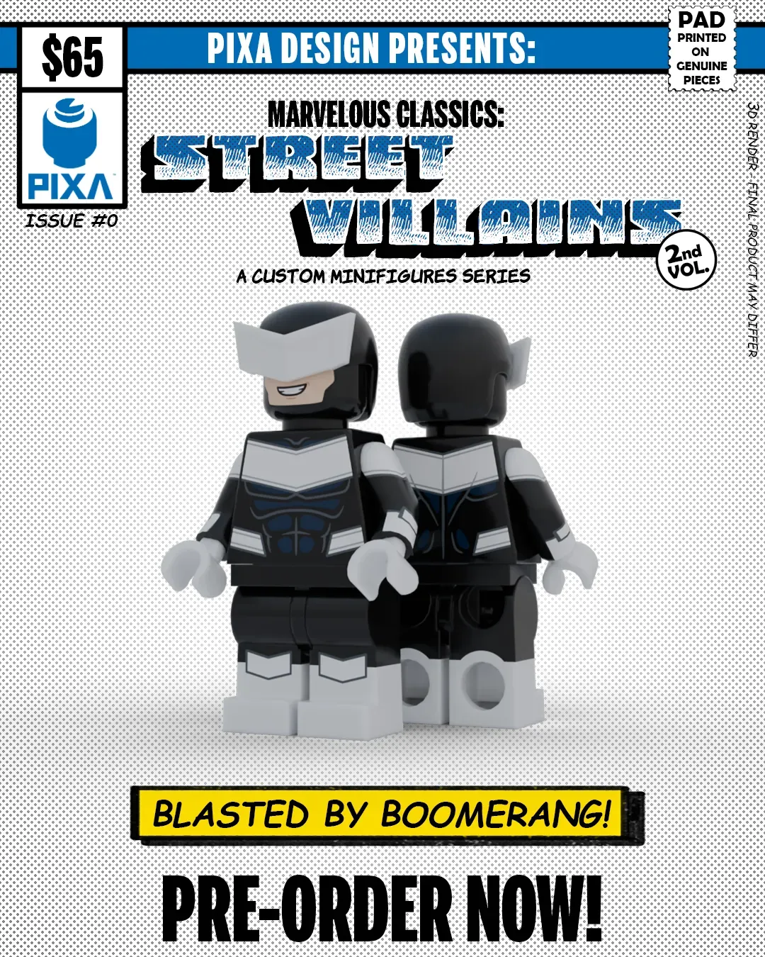 BOOMERANG - Black [PRE-ORDER]
