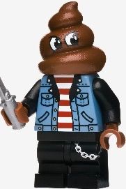 Citizen brick poop Gang mini figure 