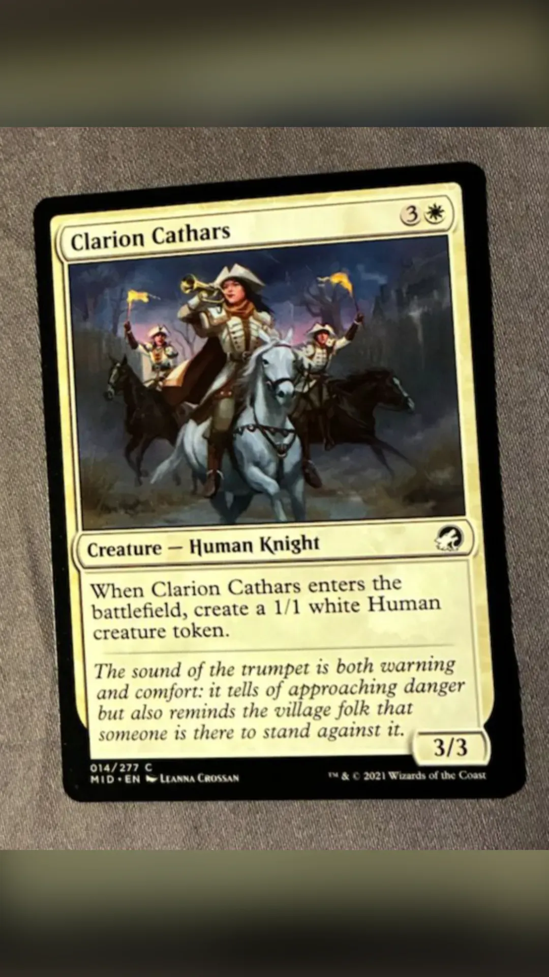Clarion Cathars - Innistrad: chasse de minuit