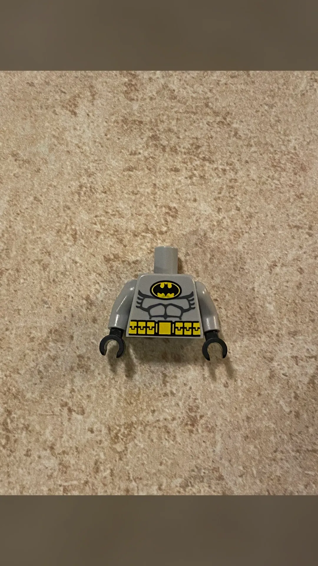 Derg Batman DS Torso (Light Bluish Gray)