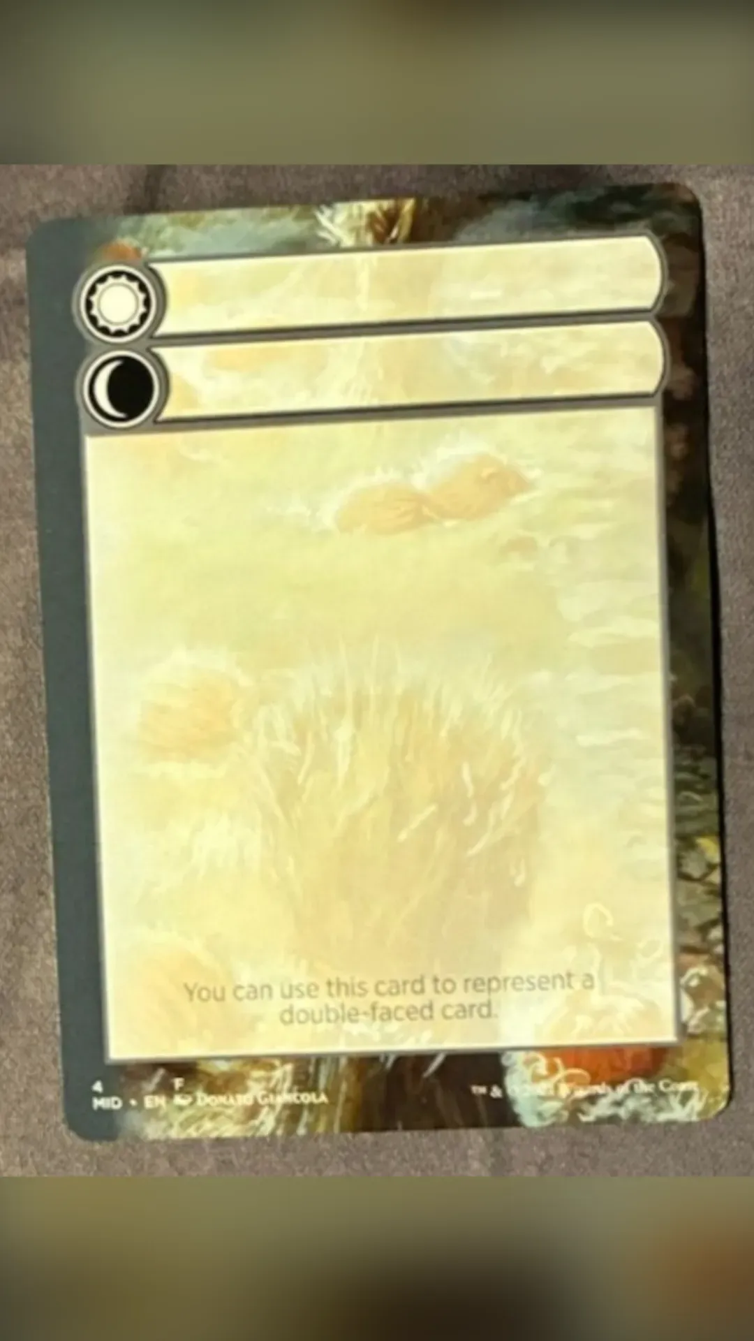 Double Faced Card - Innistrad: chasse de minuit