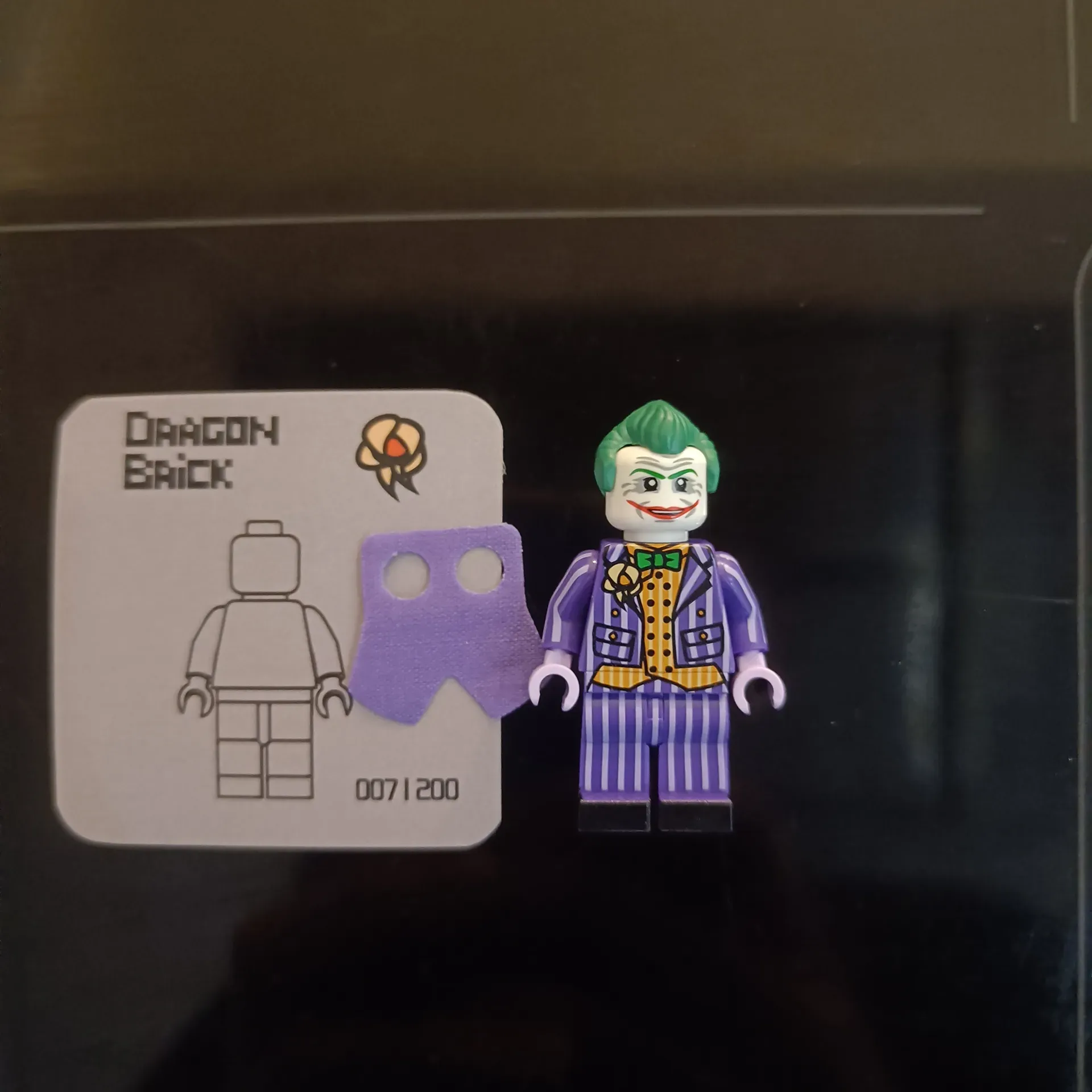 Dragon Brick Arkham Joker (Pad Printed)