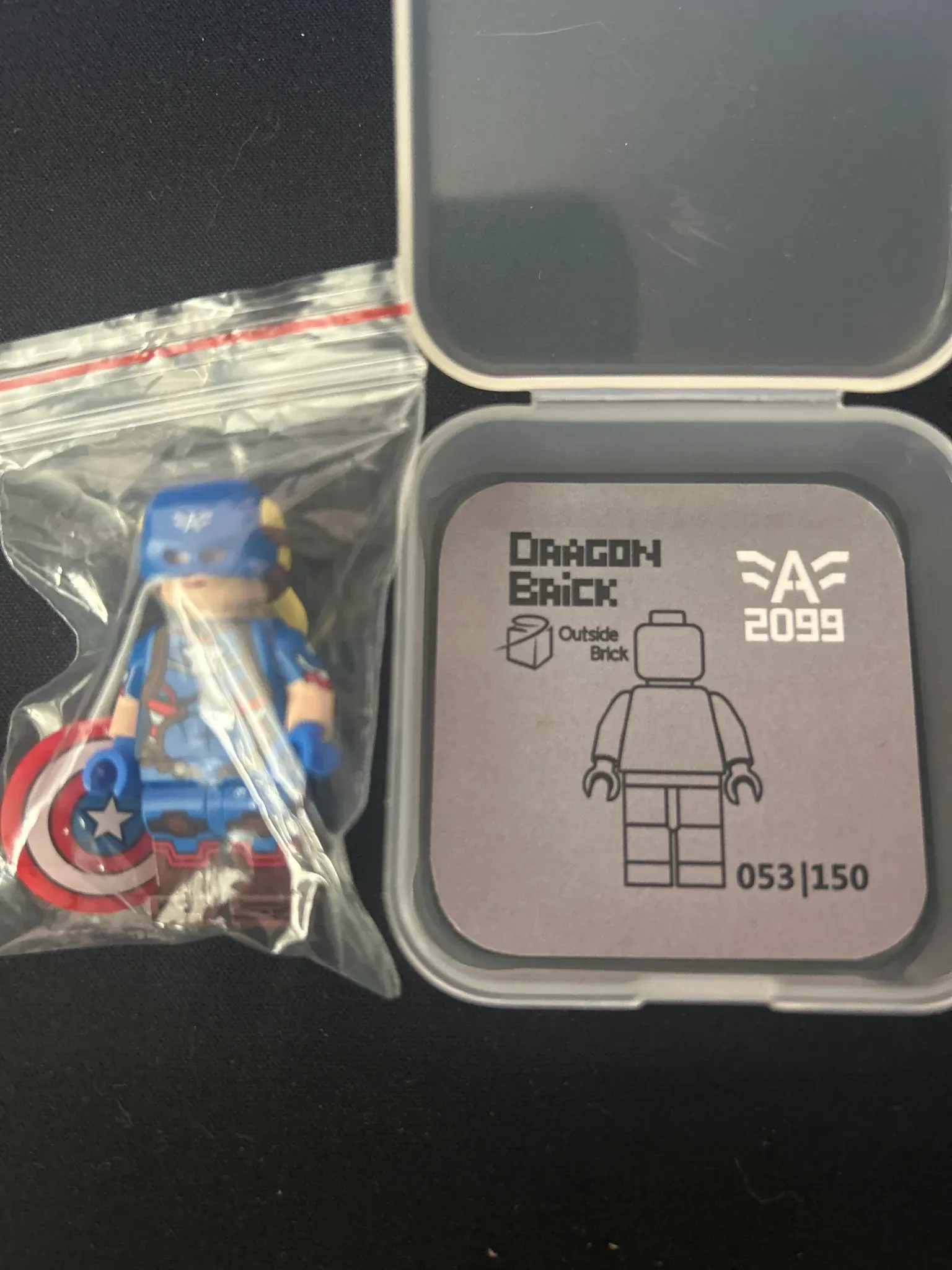 Dragon brick captain America 2099