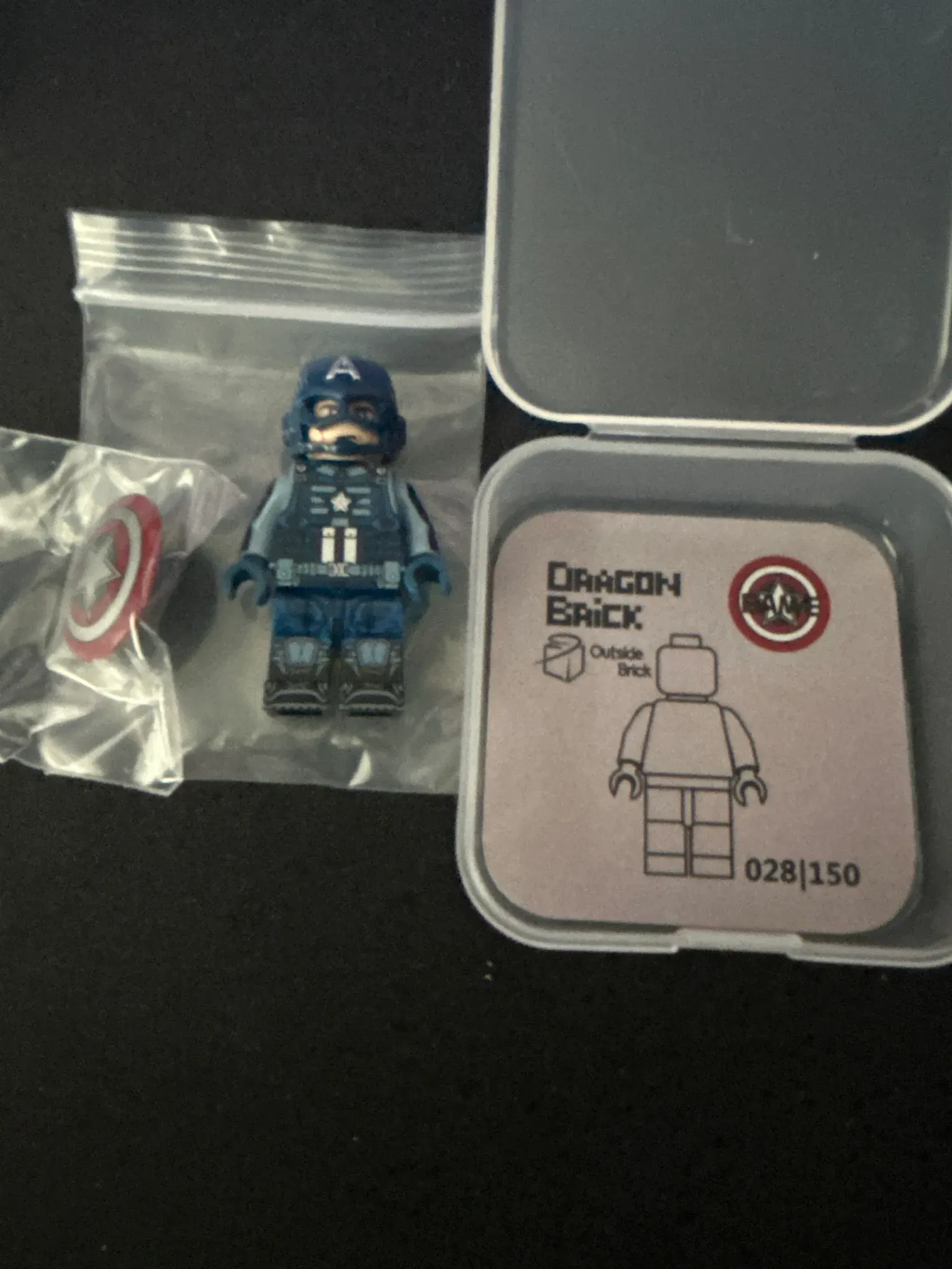 Dragon Brick Captain America Game 