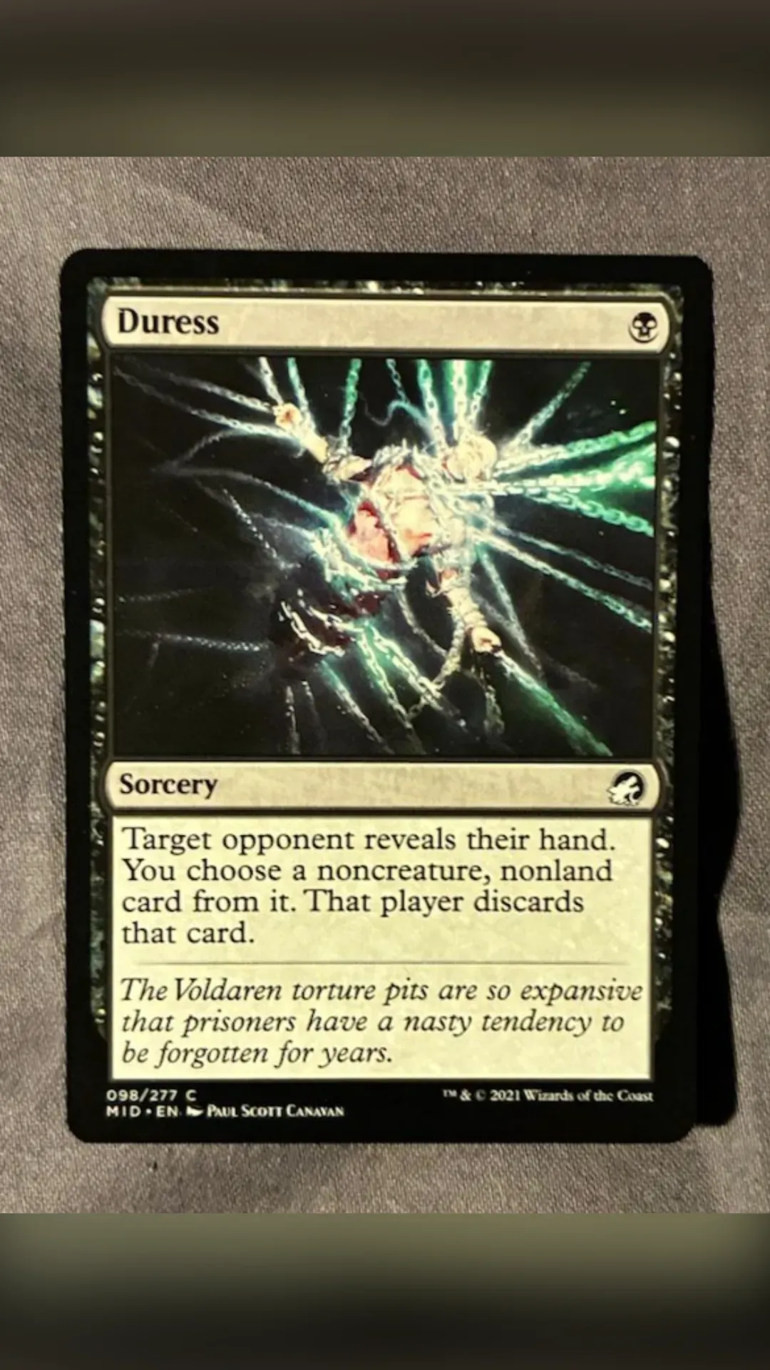 Duress - Innistrad: chasse de minuit