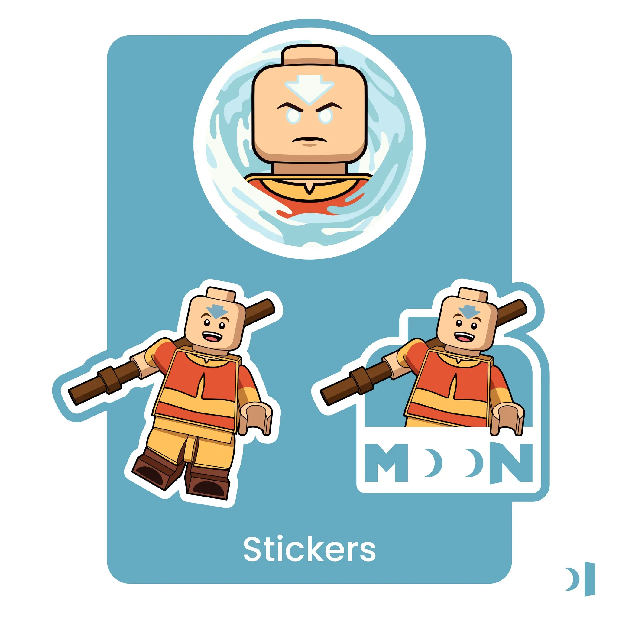 Extra Stickers Master of the Elements 