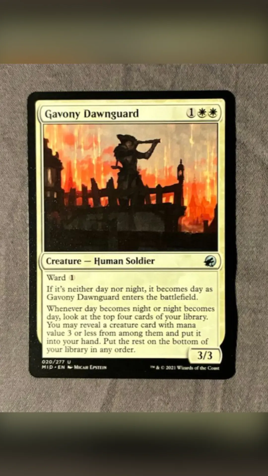 Gavony Dawnguard - Innistrad: chasse de minuit