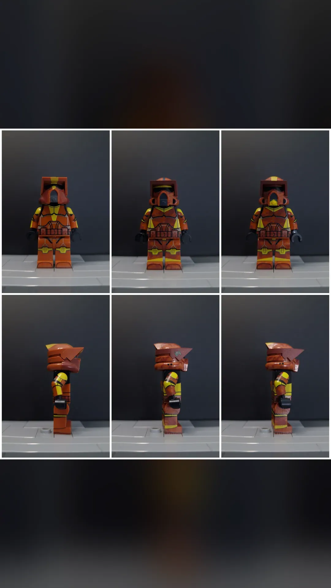 Geonosian Clone ARF and Scout troopers - view 1