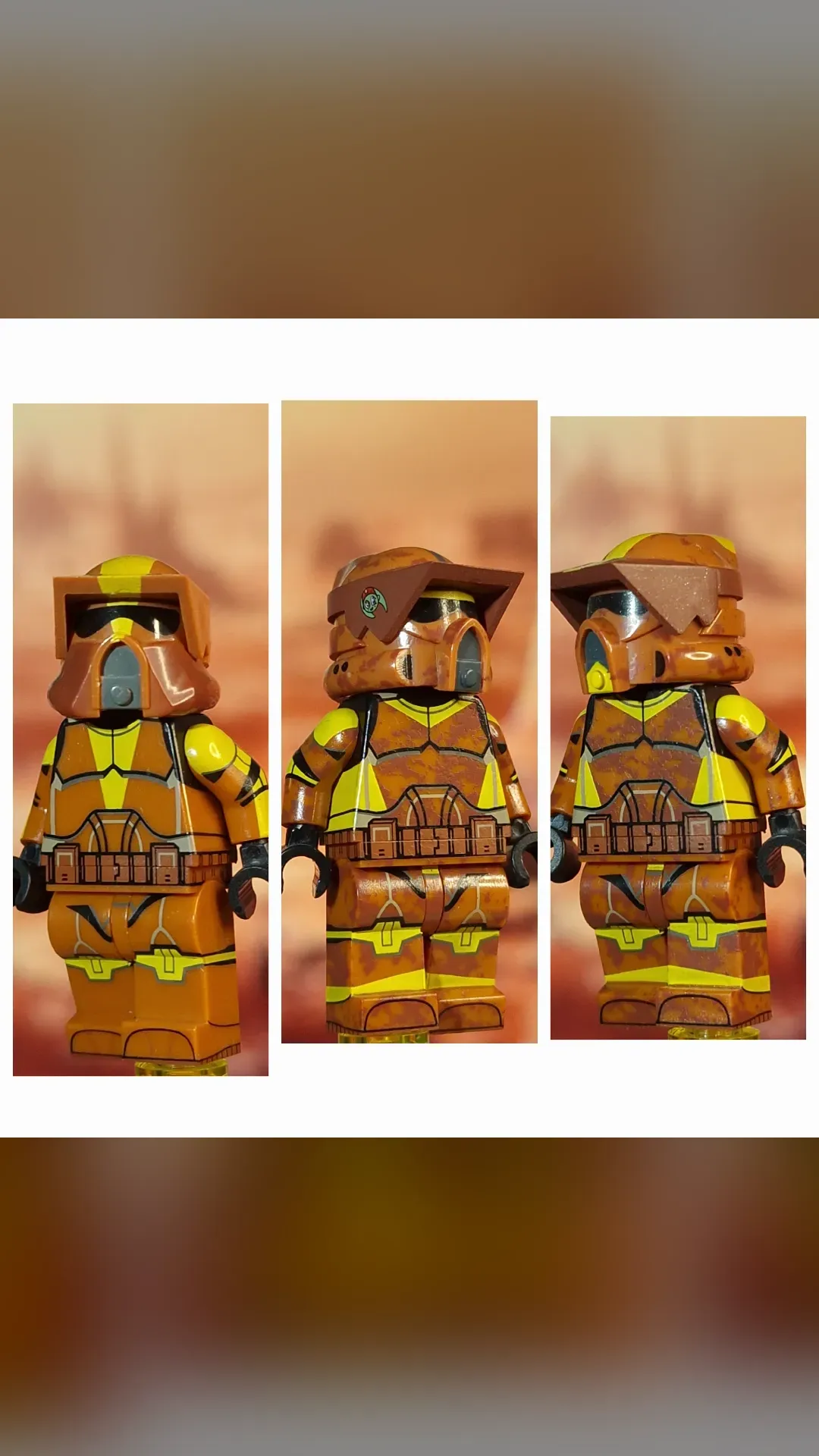 Geonosian Clone ARF and Scout troopers - view 2