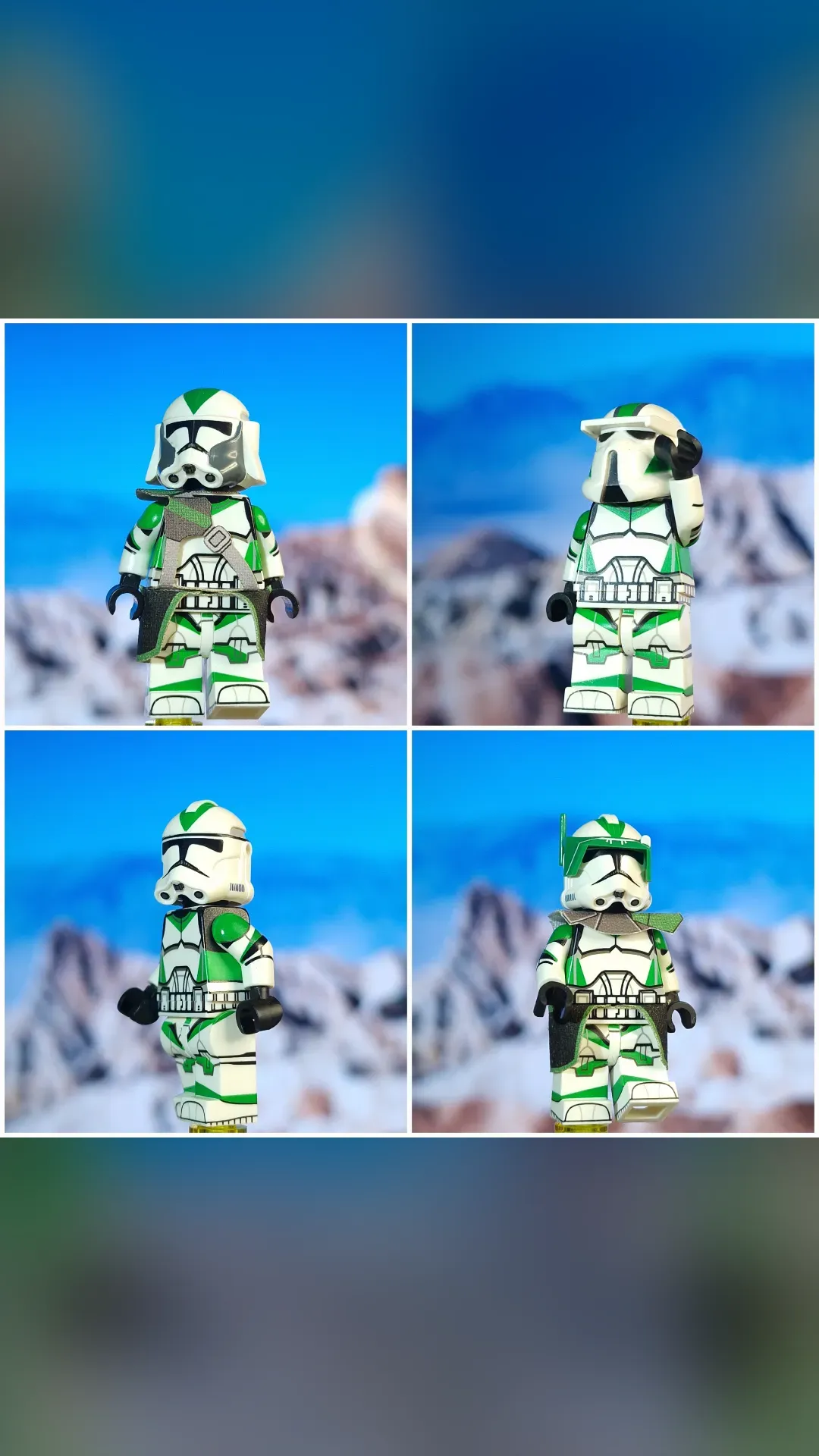 Green Clone Troopers - view 1