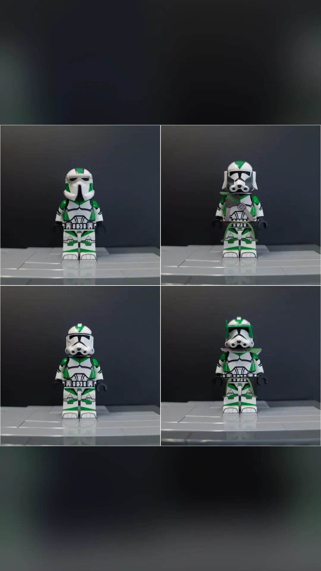 Green Clone Troopers - view 2