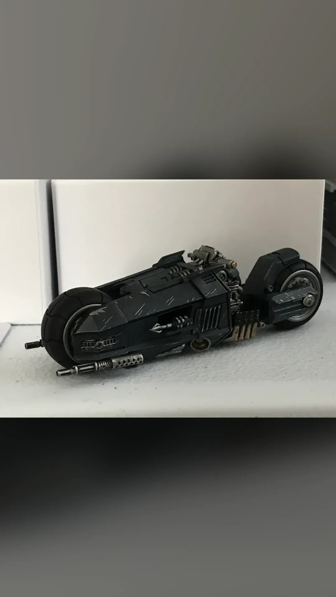 Hades DC Brick Batman White Knight Batcycle - view 2