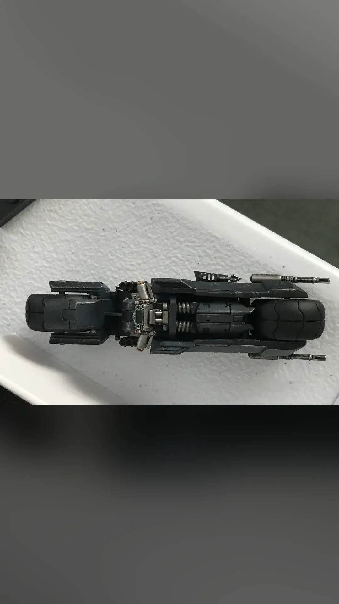 Hades DC Brick Batman White Knight Batcycle - view 3