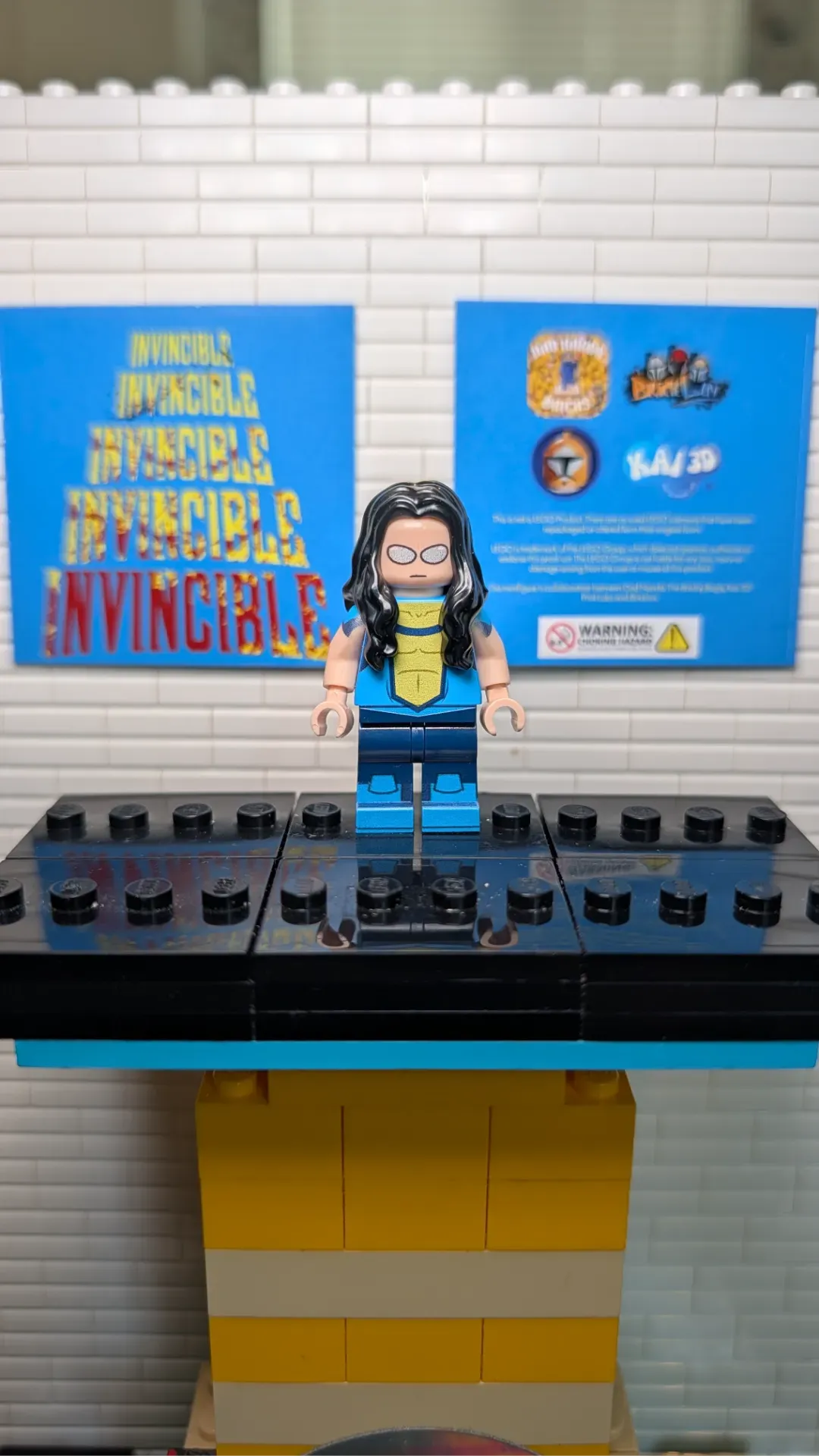 Invincible - Hairvincible (hair over both shoulders)