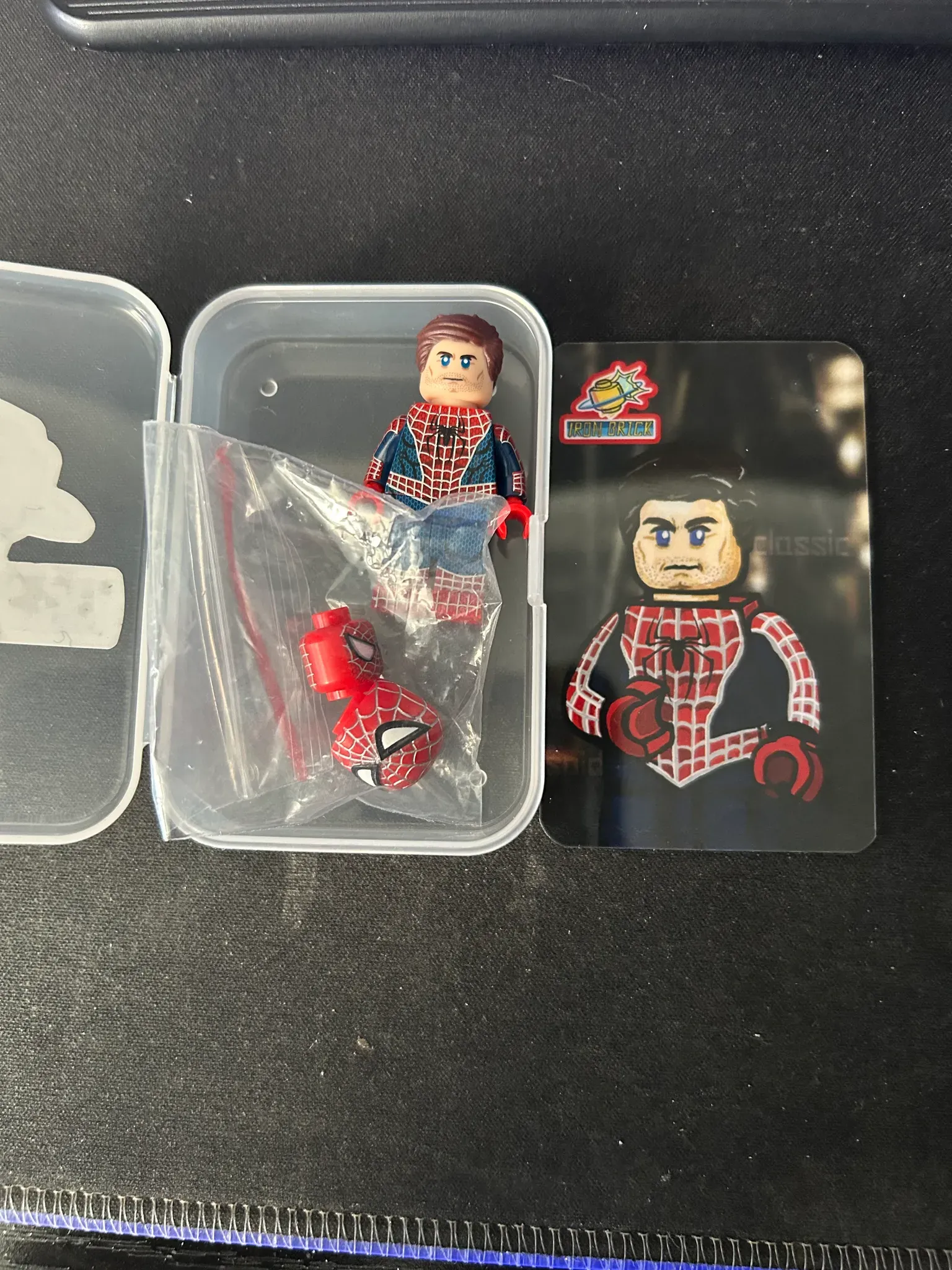 Iron bricks Spider-Man 