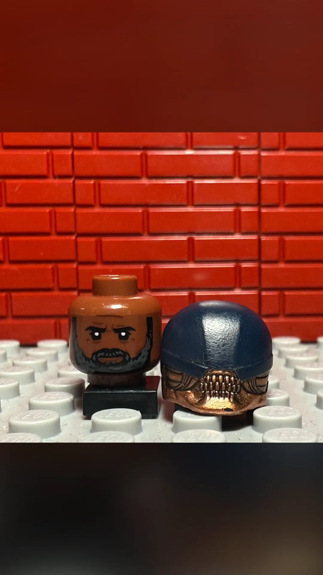 Jaka Brick Custom LEGO Minifigure Parts - Bloodsport - view 2