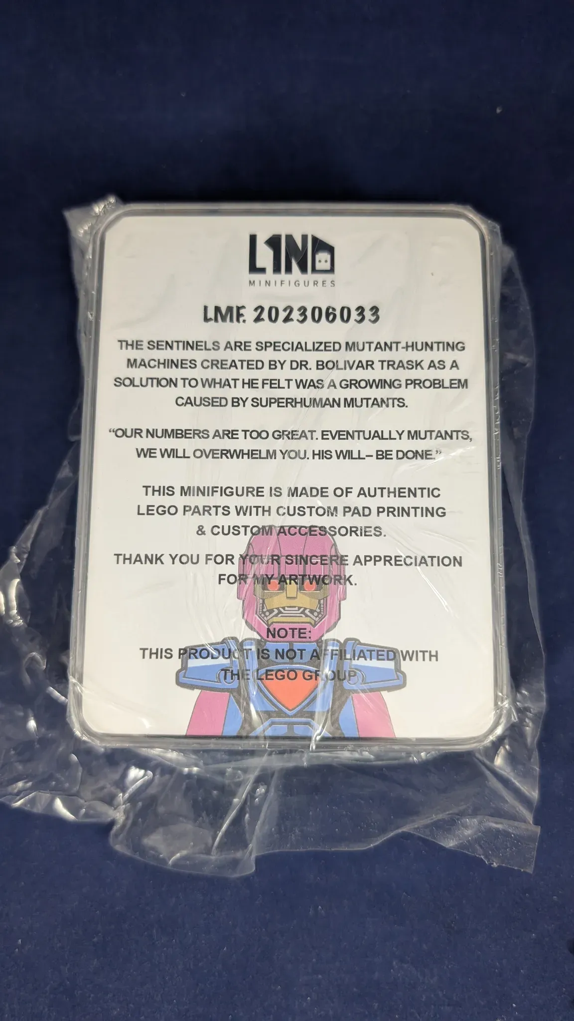 L1N6 Sentinel Flashlight figure - view 2