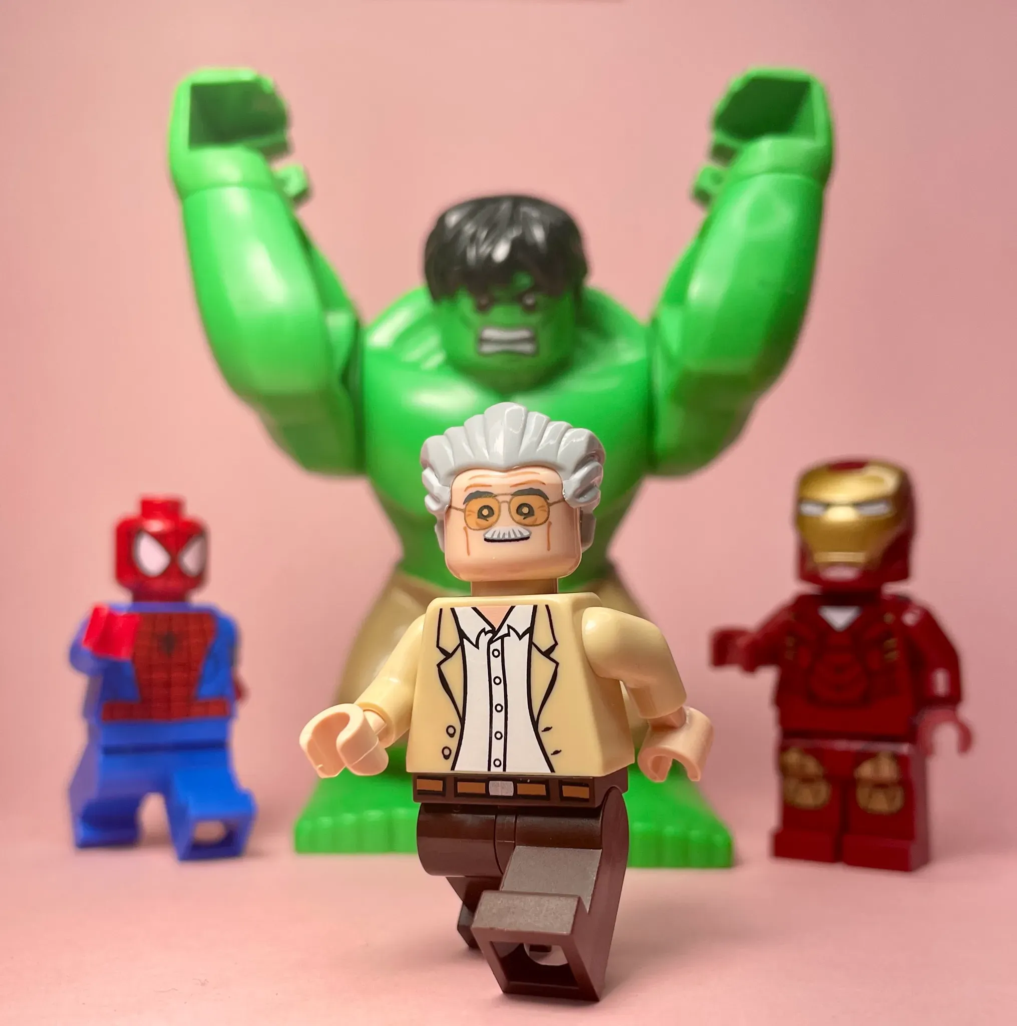 Lego Kura Customs Subject #007 Stan Lee 