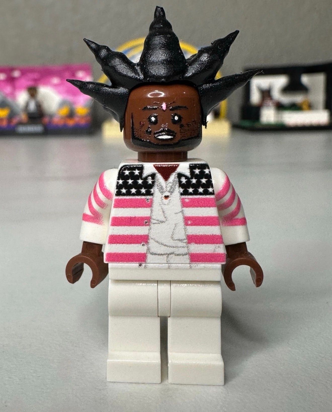 LEGO Lil Uzi Vert “Pink Tape” Minifigure