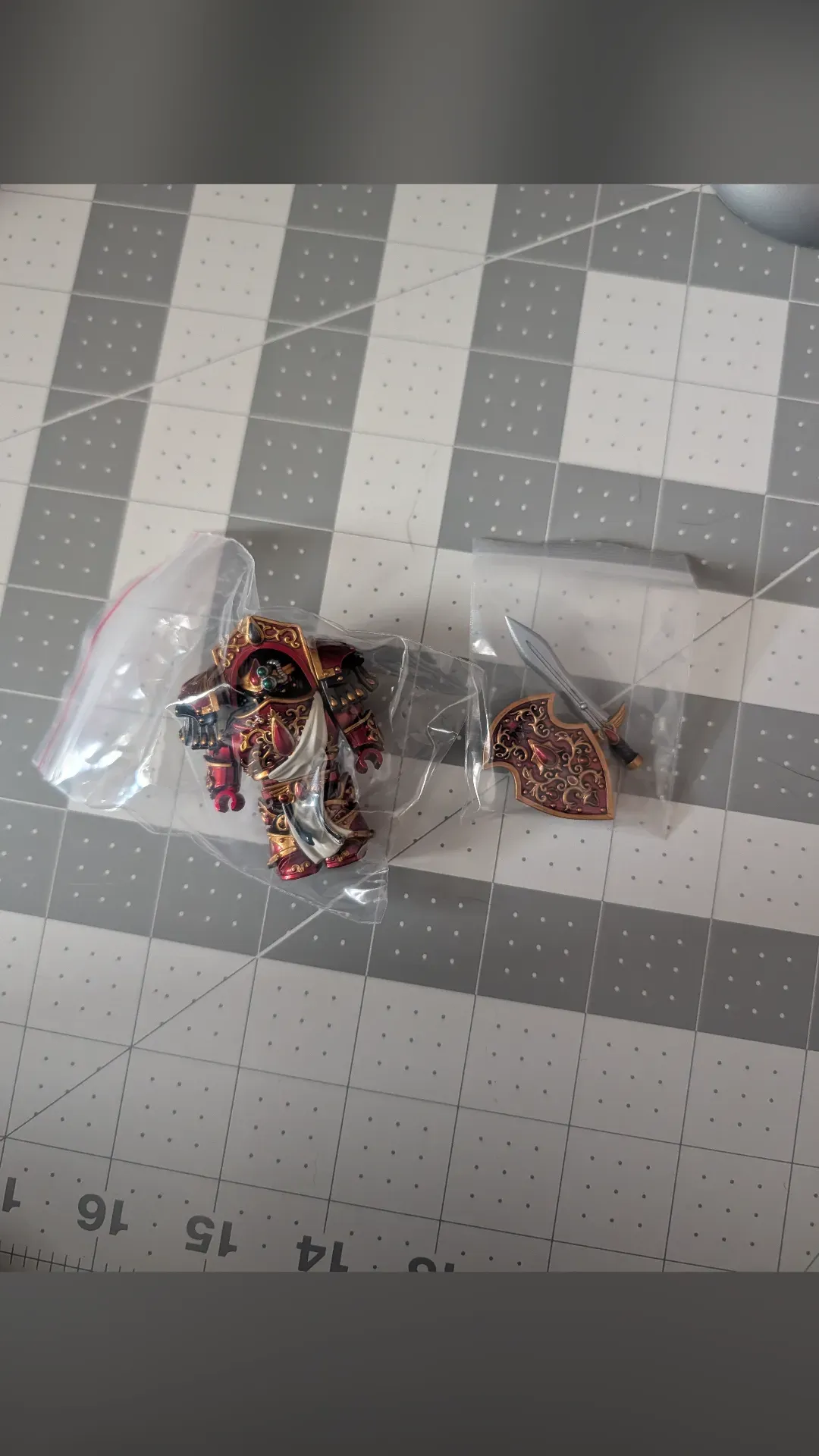 Minifigure factory Warhammer 40K Blood Angels Crimson Paladin 