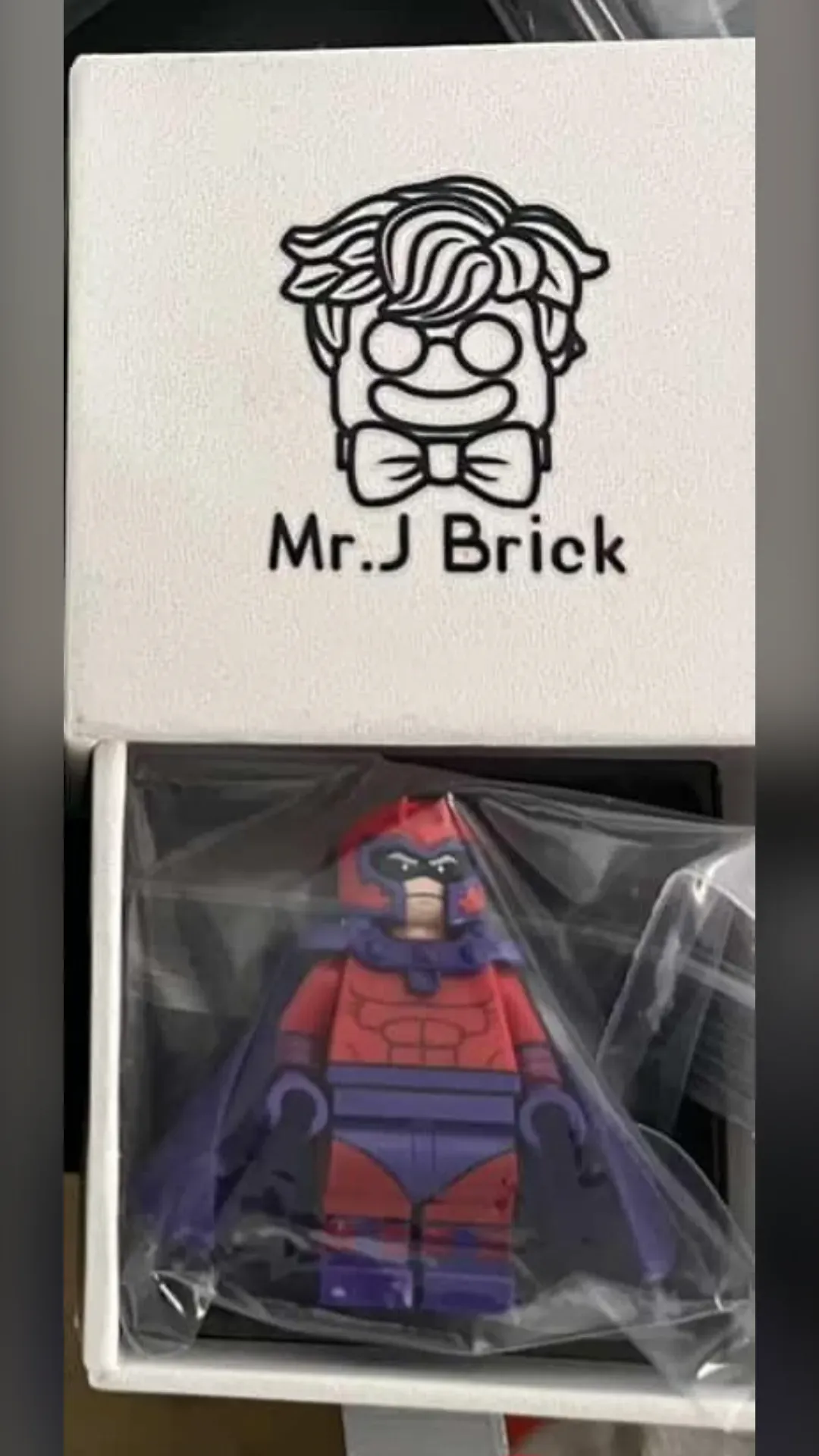 Mr J Brick Magneto - Red and Purple