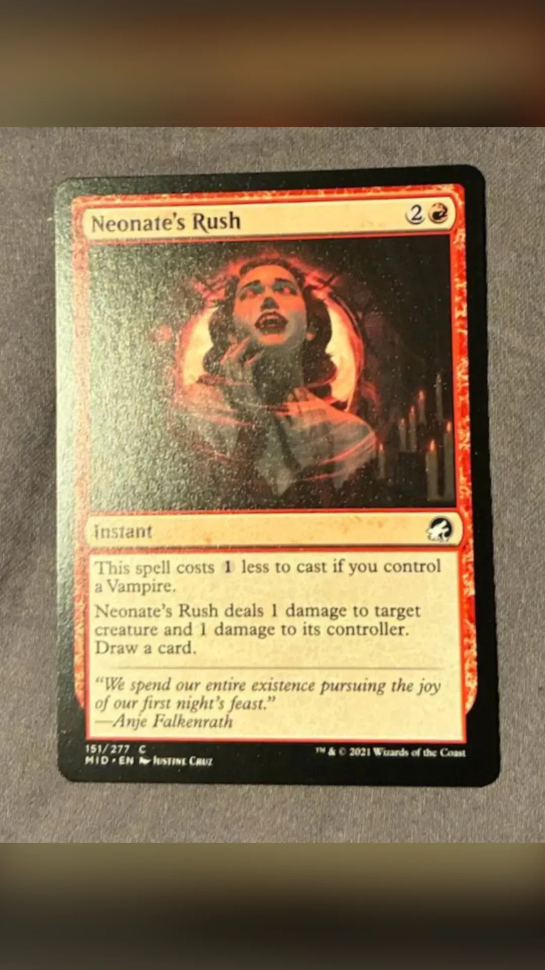 Neonate's Rush - Innistrad: chasse de minuit