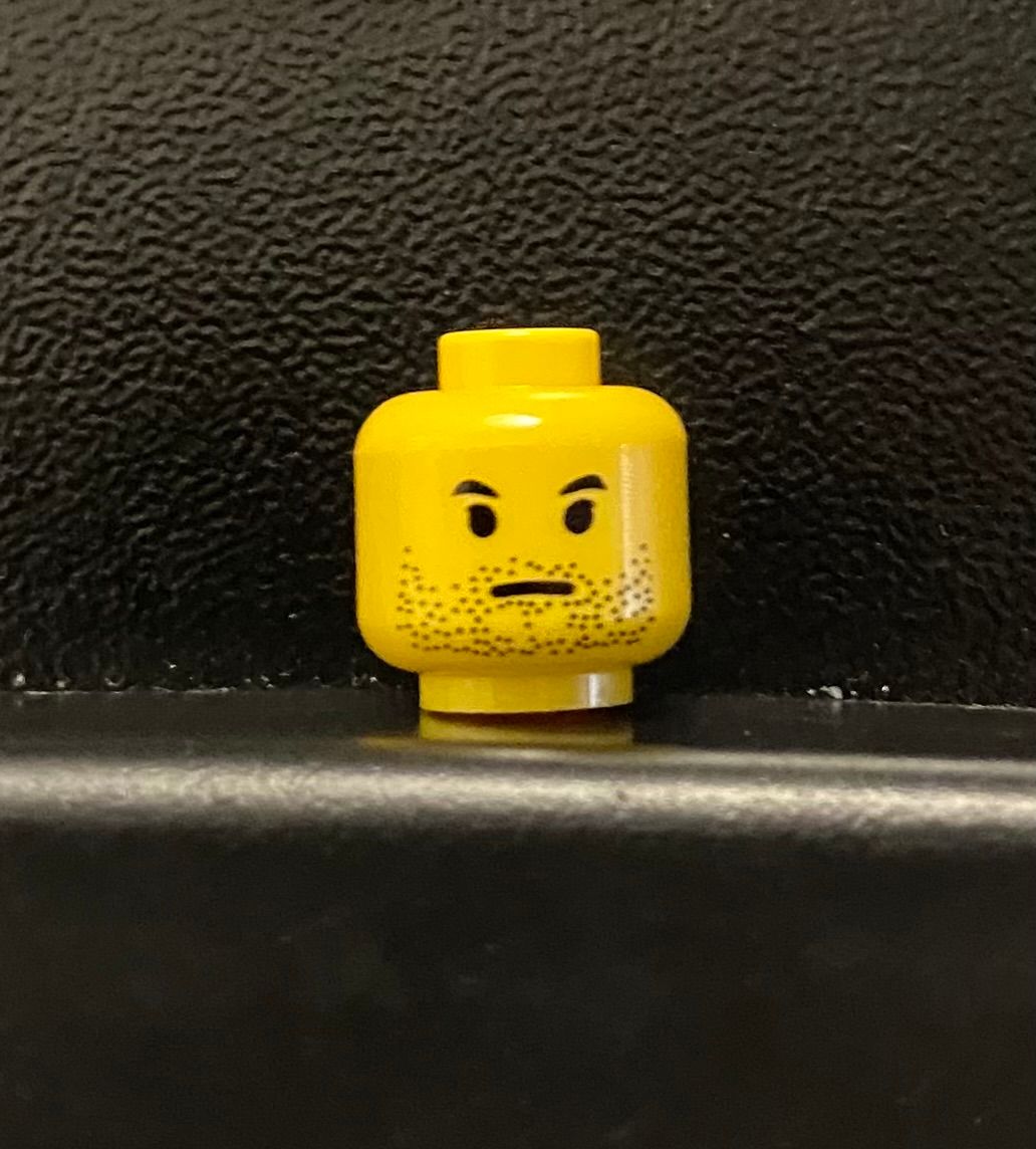 Pandabricks Jango Fett head (yellow)