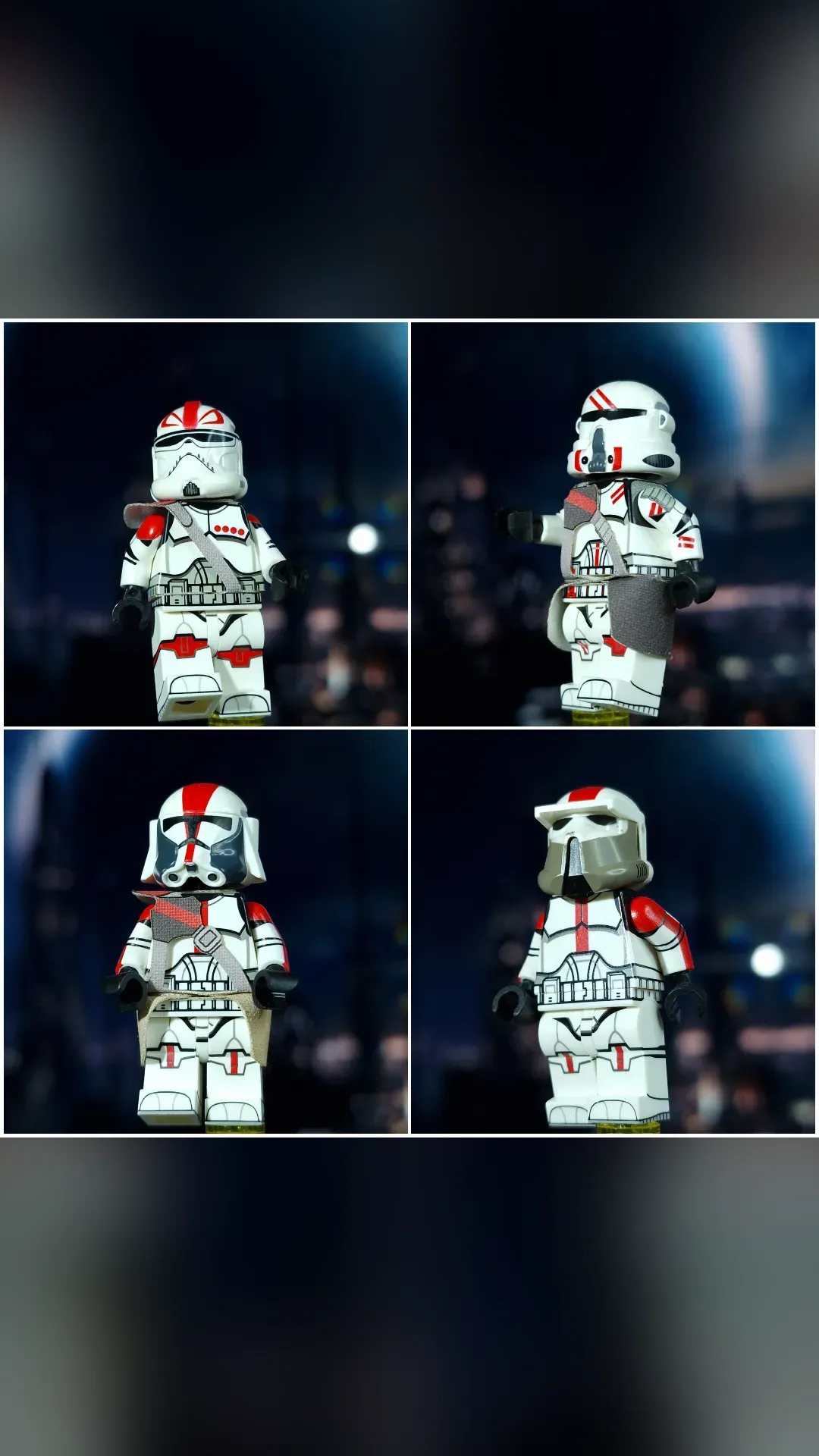 Red Clone Troopers - view 1