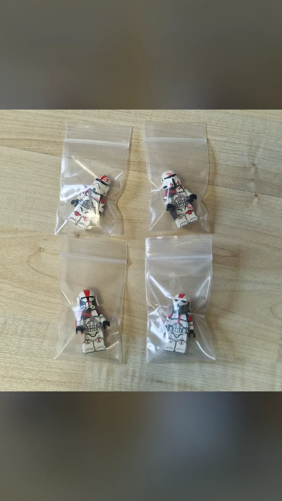Red Clone Troopers - view 2