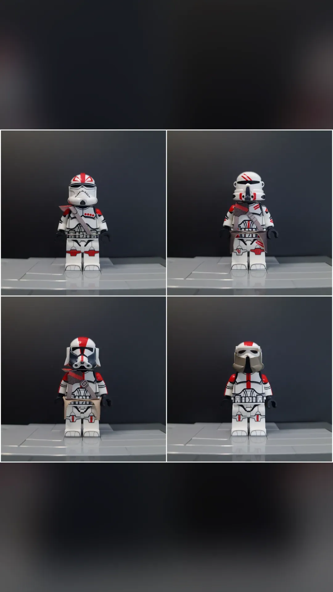 Red Clone Troopers - view 3