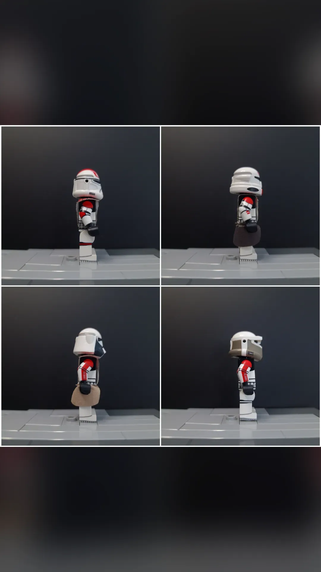 Red Clone Troopers - view 4