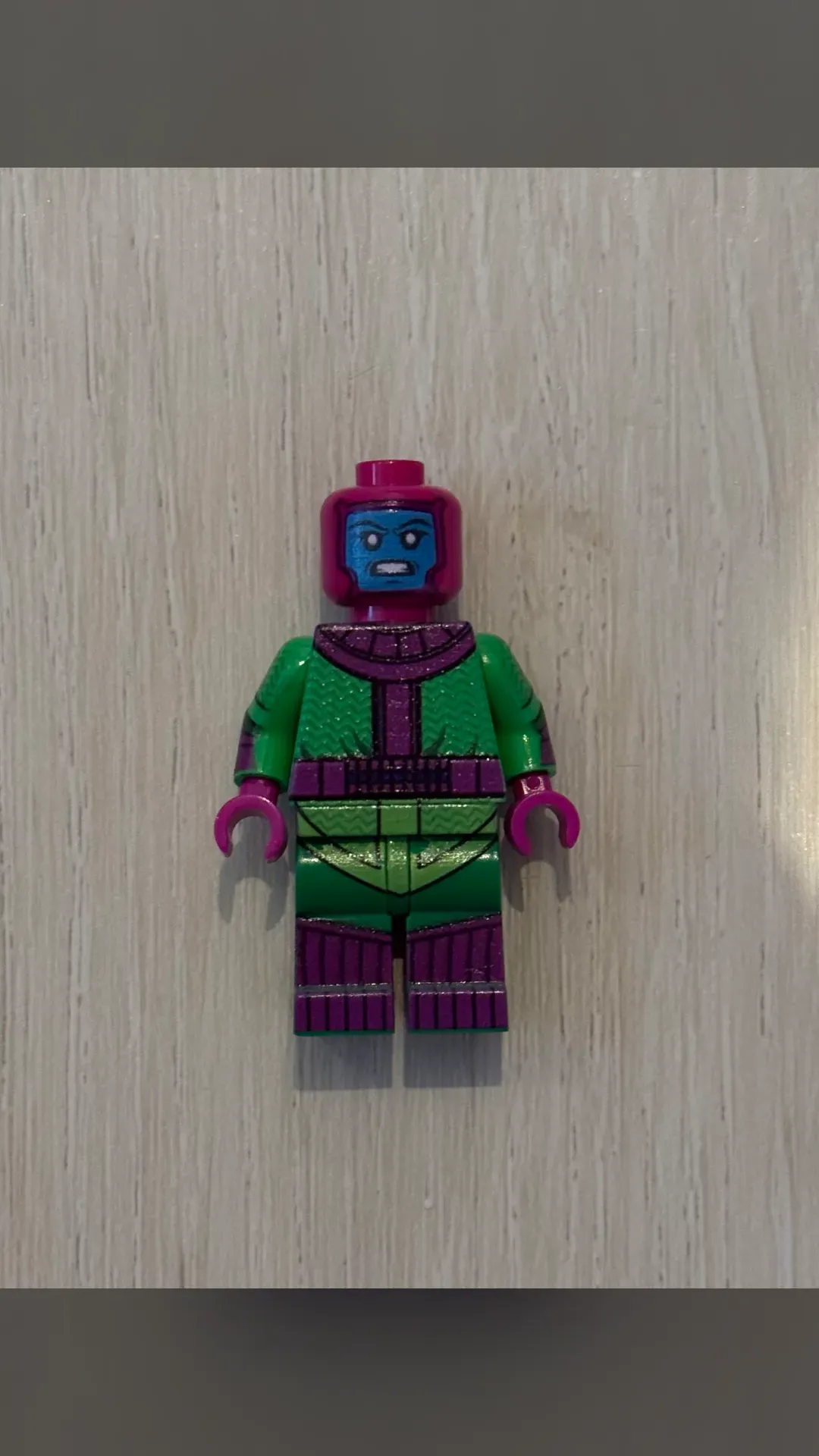 UV printed kang the conquerer marvel