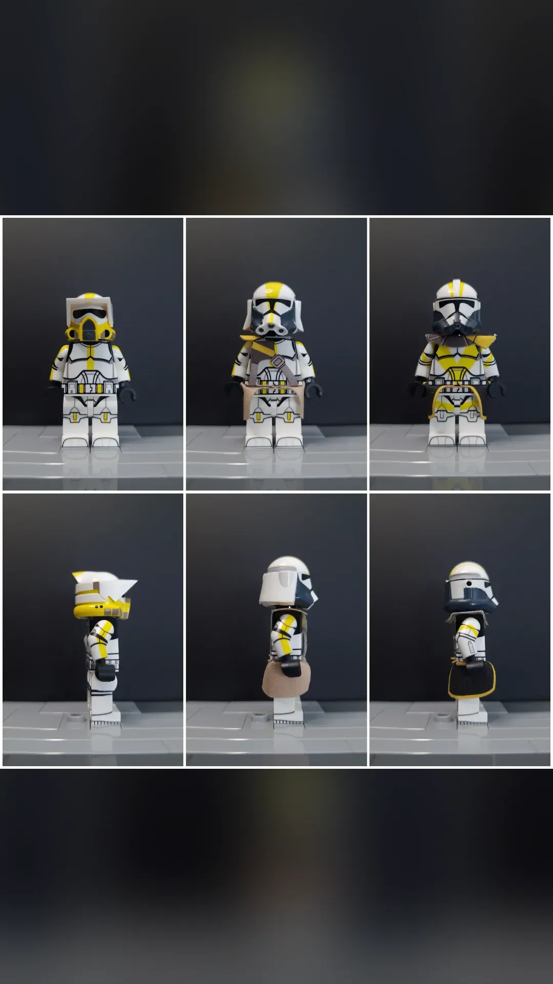 Yellow Clone Troopers - view 1