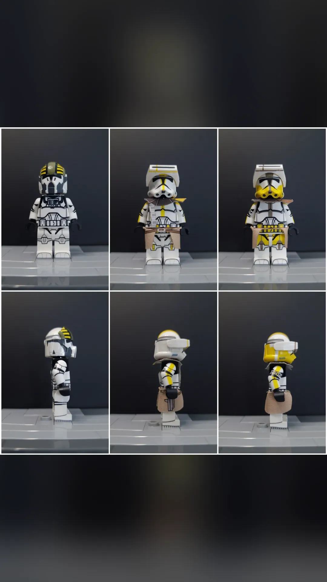 Yellow Clone Troopers - view 2