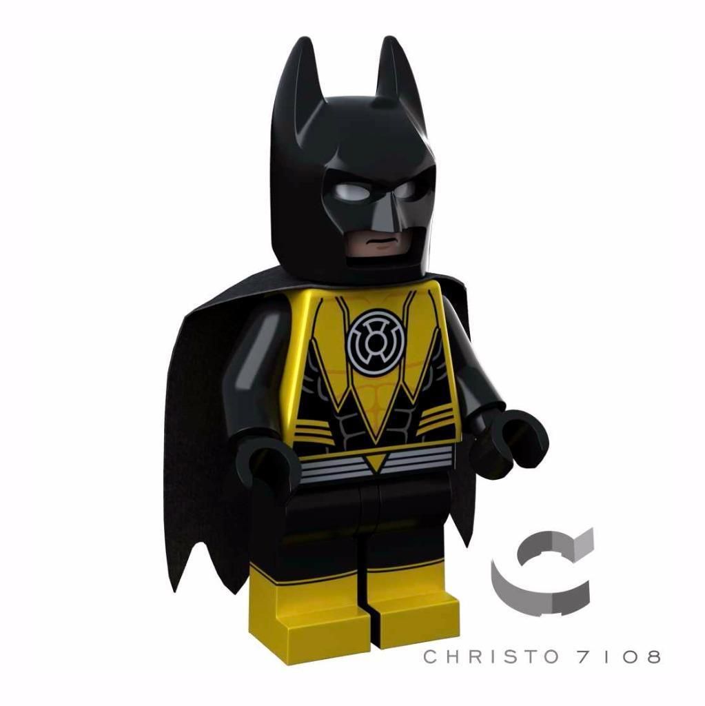 Yellow Lantern Batman (Christo 7108)